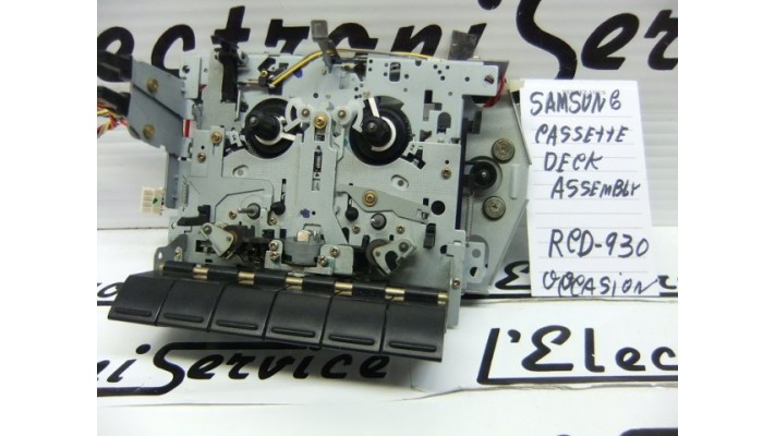 Samsung RCD-930  4 tracks  cassette used mecanism.
